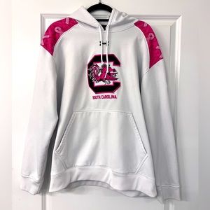 Carolina Gamecocks Breast Cancer Sweatshirt - Under Armor